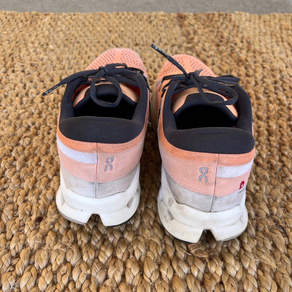 On Cloudsurfer Mens 9.5 tangerine Orange CloudTec Phase Running athletic Shoes - Picture 5 of 10